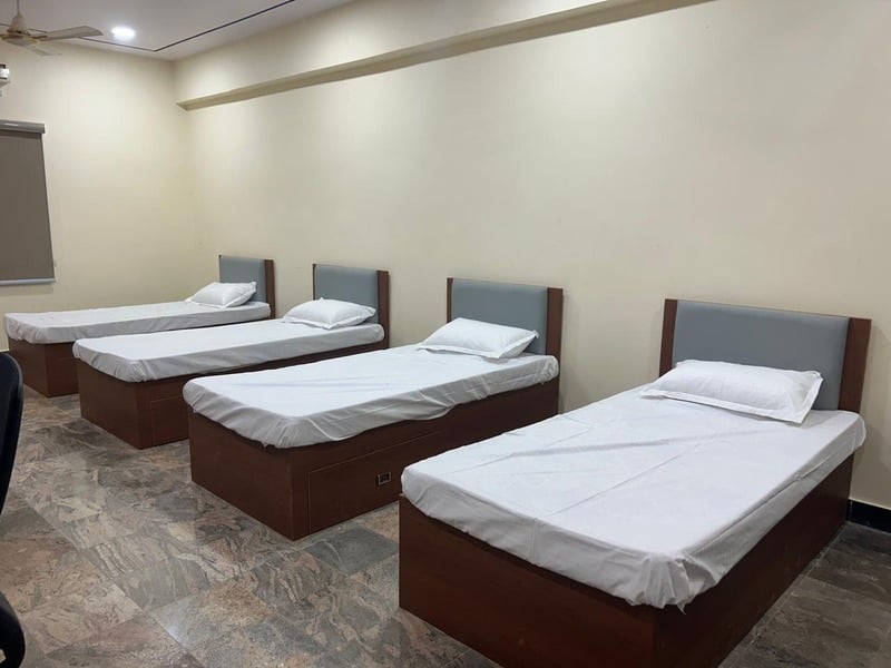 Hostel rooms and student accommodation at St. Mary's