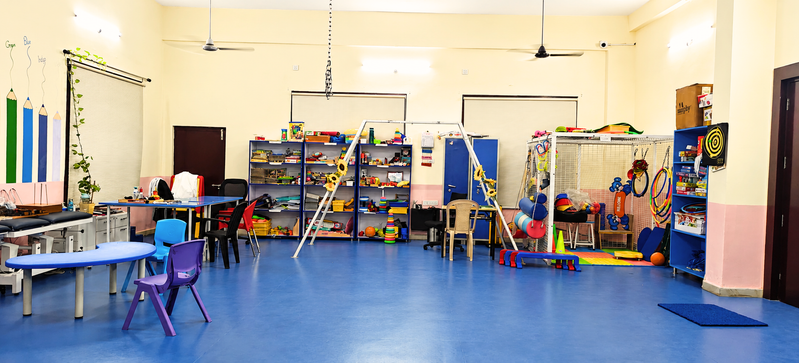 Occupational therapy learning room