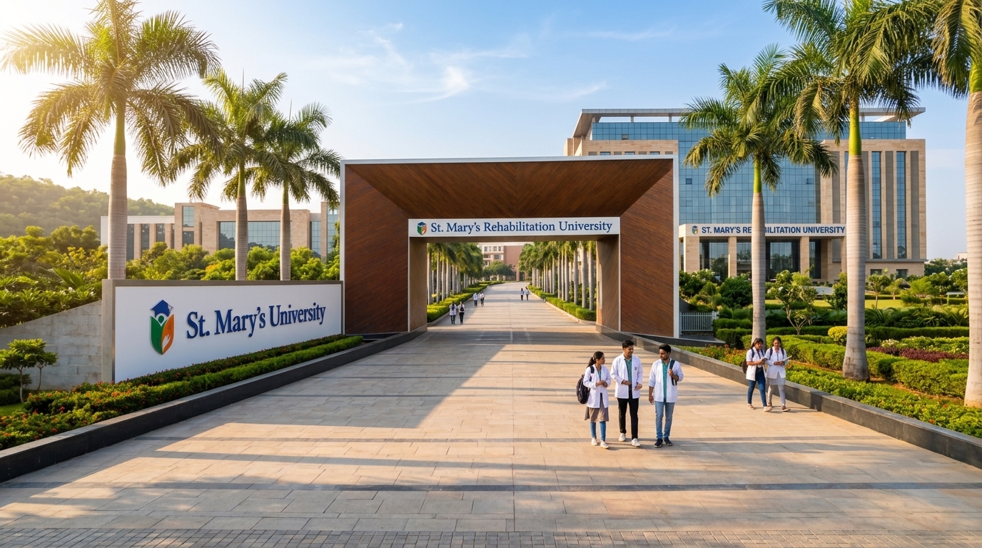 Entrance to St. Mary's Rehabilitation University campus